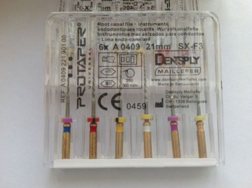 21MM SX-F3 Dental Dentsply Rotary ProTaper Files Niti Universal Engine Hot