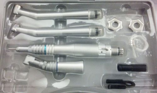 Standard high low speed dental handpiece 4 hole push button set for sale