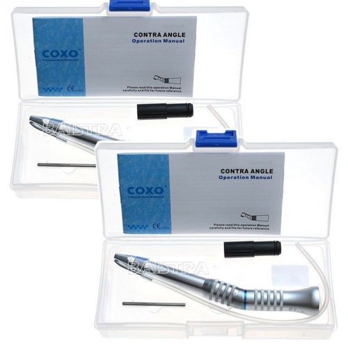 2Packs COXO Dental Surgical Operation 20? Straight Head Handpiece For Dentist