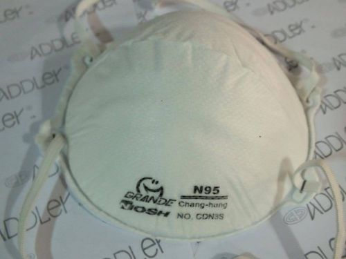 Face Mask Adjustable Single Piece N95 NIOSH H-1 N-1
