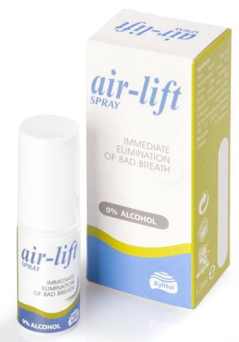 Air lift spray immediate elimination of bad breath 0% alcohol 6.25ml for sale