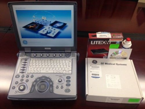 Ge logiq e portable ultrasound - 5 year warranty - custom configure with probes for sale