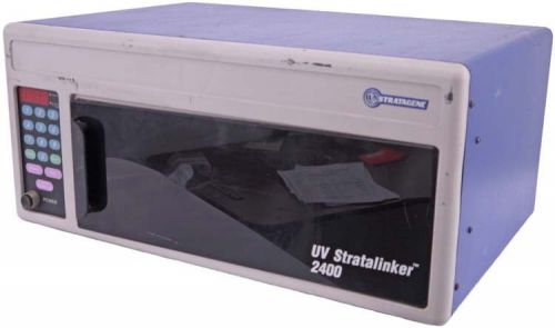 Stratagene Stratalinker 2400 14x19x6&#034; Lab Digital Ultraviolet UV Crosslinker #1