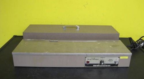 Chicago surgical &amp; electrical cs&amp;e slide warmer w/ cover cat no 26020 used unit for sale
