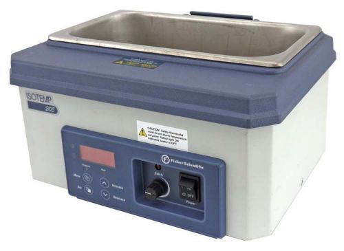 Fisher scientific 205 isotemp lab single chamber heating 0-100°c 5l water bath for sale