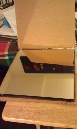 First-surface mirror, good condition, nominally 12&#034; x 12&#034; for sale