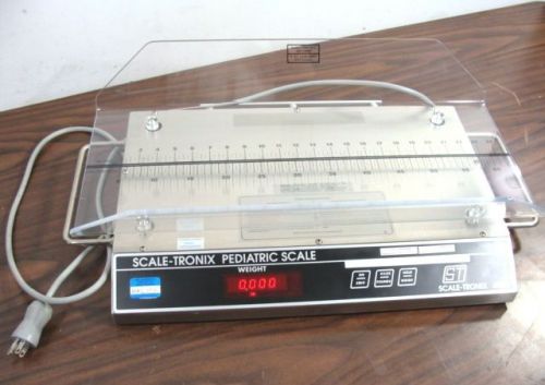 Scale-tronix 4800 pediatric medical infant baby scale - kg - tested - excellent! for sale