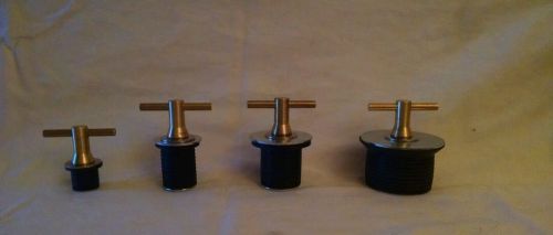 Lot of 4 BRAND NEW Shaw Low Pressure Expansion Plugs/Stoppers, sizes 3/4&#034;-2&#034;