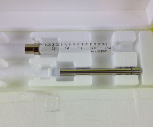 Qty 6 - cavro syringe 2.5ml for sale
