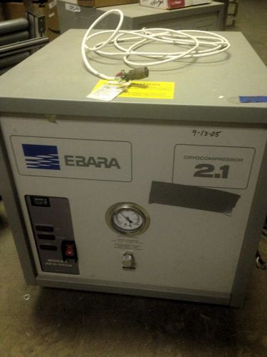 Ebara 2.1 Helium  Compressor Cryocompressor 323-0014