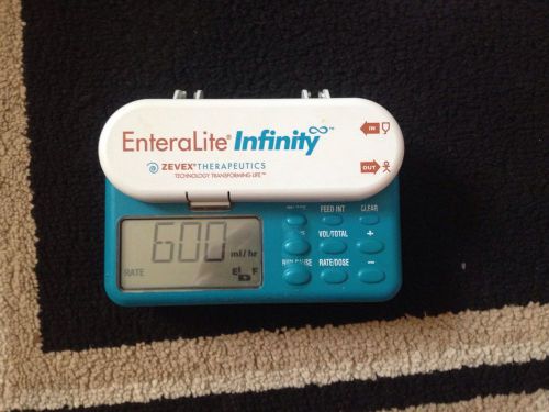 Enteralite infinity enteral g-tube feeding pump used for parts or repair for sale