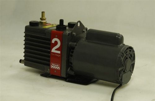 (see video) Edwards E2M2 Vacuum Pump 9830