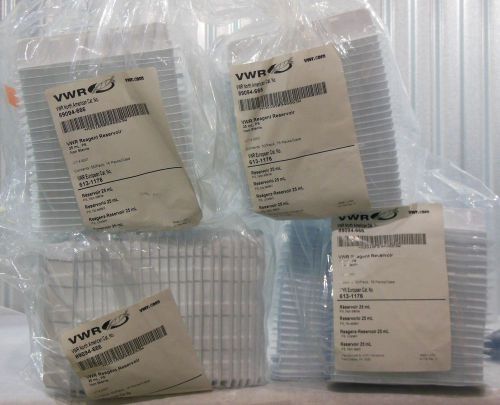 Vwr 89094-666 25ml disposable pipetting reservoirs nonsterile bulk packed x200 for sale