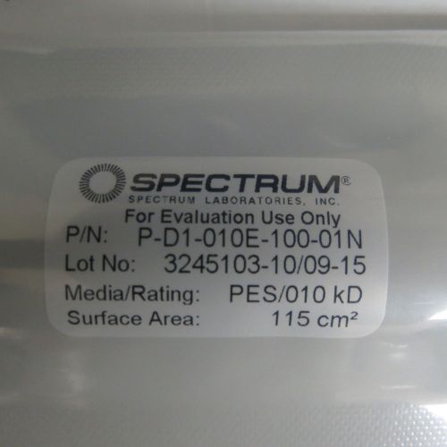 Spectrum MidiKros Hollow Fiber Filter Tangential Separations P-D1-010E-100-01N