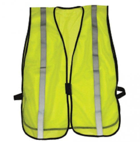 IronWear Lightweight Polyester &amp; Mesh Non-ANSI Economy Vest Lime