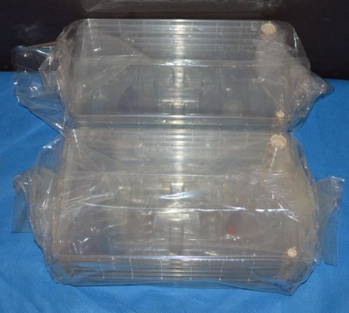 Lot 2 Thermo Nunc 140360 EasyFill Polystyrene Cell Factory System 800mL 4 Tray