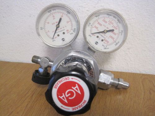 AGA GPT270A General Purpose Compressed Gas Regulator  (air)