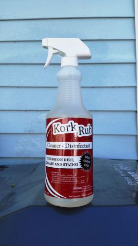 Korkay kork rub # 138 cleaner and disinfectant 32 0z for sale