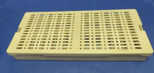 Asp plastic sterilization case container 17-1/2&#034; x 7-1/2&#034; x 2-1/4&#034; for sale