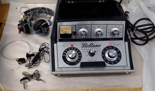 Beltone Audiometer model 12D Hearing Aids Tester w/ case