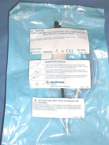Medtronic xomed endo-scrub endoscope lens cleaning sheath+ 25° 1850300 *in date* for sale