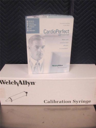 Welch Allyn Spirometer 403390 &amp; Carbon Syringe 703480       (RC)