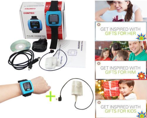 Wrist watch digital pulse oximeter spo2 pr monitor,bluetooth wireless,software for sale