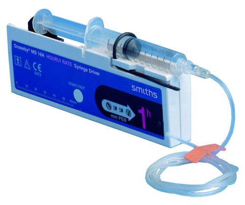 Graseby ms16 hourly rate syringe pump driver ms 16a for sale
