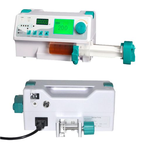 2014 Promotion Brand NEW Syringe pump Ideal for ICU &amp; CCU Audible&amp;Visual Alarm