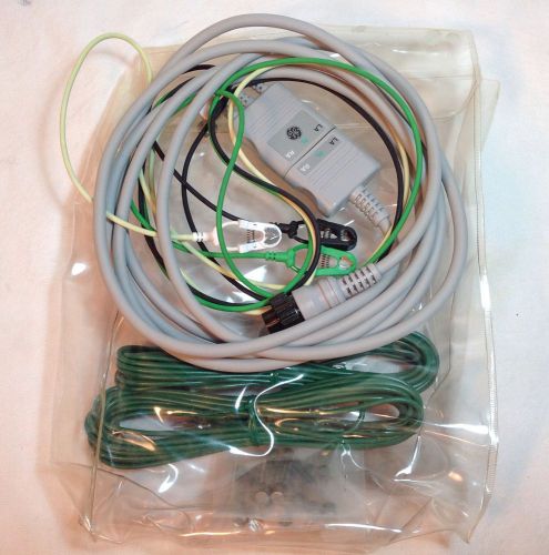 Ge datex ohmeda/siemens ecg patient la/ra interface trunk cable with 3-leads for sale