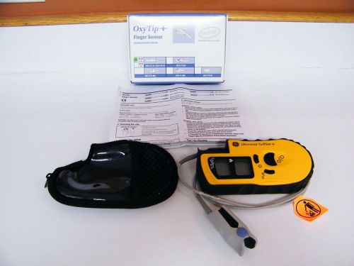 GE Ohmeda TuffSat Handheld Pulse SpO2 Oximeter with OxyTip+ Finger Sensor