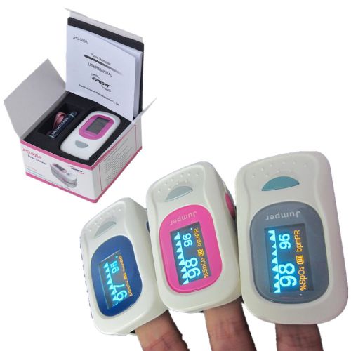 New CE OLED Fingertip Pulse Oximeter Blood Oxygen SPO2 PR monitor +Alarm