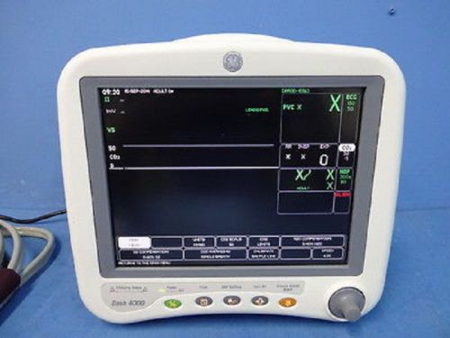 GE Dash 4000 Patient Monitor  Refurbished Excellent Condition wITH Co2 Option