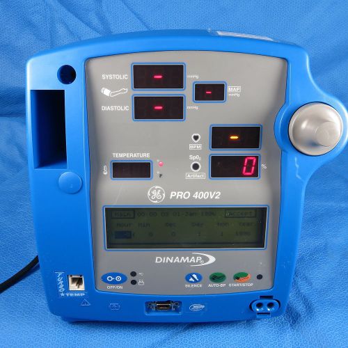 Dinamap ge pro 400v2 vital signs patient monitor for sale