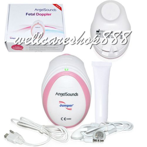 Fetal Doppler 3MHz with Gel real-time heartbeat Prenatal Baby CARE Monitor FDA