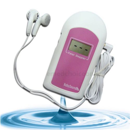 SALE!!! Newest Version Baby sound fetal doppler, fetal heart monitor, Free gel