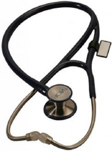 NEW MDF 797DD ER Premier Black Adult and Pediatric Stethoscope