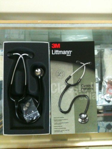 3M Littmann Classic II Pediatric Stethoscope, 2113-Black  Color)