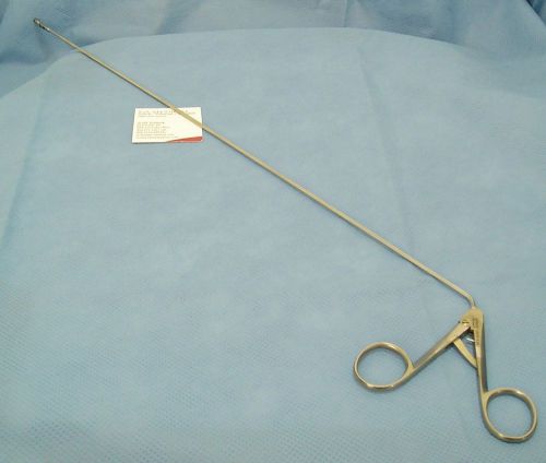 Karl Storz Bronchoscopy Forceps 10370 K, peanut grasper, 50cm length