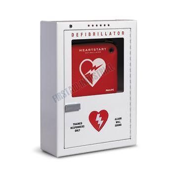 Philips - HeadStart - AED Cabinet - 16.5&#034; x 15&#034; x 6&#034; - Alarm