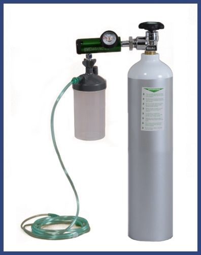 New portable oxygen cylinder with kit ace - 465 ( 3.1 ltrs w.c)free shipping for sale