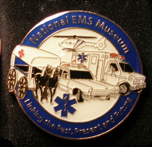 NATIONAL EMS MUSEUM PIN LINKING THE PAST, PRESENT AND FUTURE