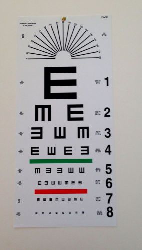 Eye Test Wall Eye Chart