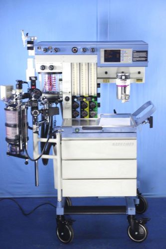 Narkomed gs drager anesthesia system with isoflurane vaporizor &amp; warranty for sale