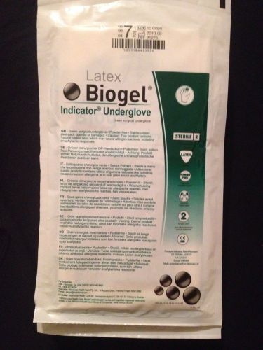 Latex Biogel Indicator Underglove 7.5 (sold in a lot of 5 individual gloves)