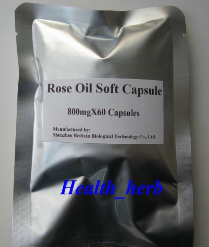 Rose Extract, Rose Oil Soft Capsule, Smooth Skin, Prevent Wrinkles