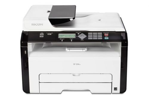 Ricoh SP204SN Laser Copier, Printer, Color Scanner w/Network