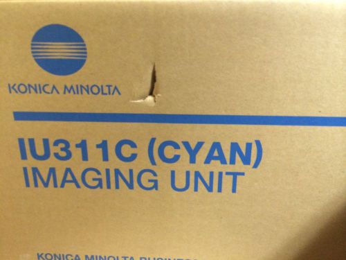 IU311C GENUINE/OEM KONICA MINOLTA BIZHUB C300 C352 CYAN IMAGING UNIT 4062-521