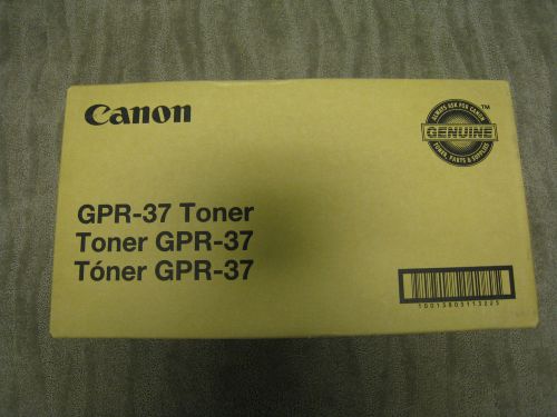 CANON GPR-37 Toner Cartridges (3-Pack), OEM, Brand New