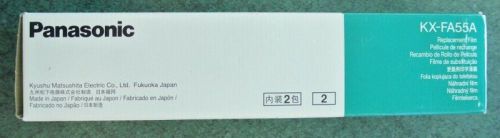 2 Roll Value Pack - OEM Panasonic KX-FA55A Replacement Fax Ink Film